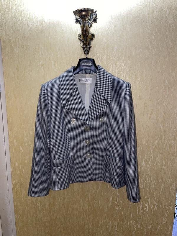 Women Yves Saint Laurent Blazer Grey 38 / M / 46