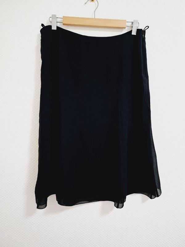 Femme Armani Collezioni Jupe Noire Polyester 40 /