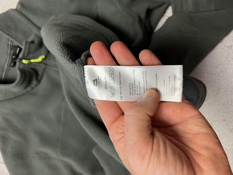 Herren Mountain Equipment Fleece Grau Fleece 40 /L