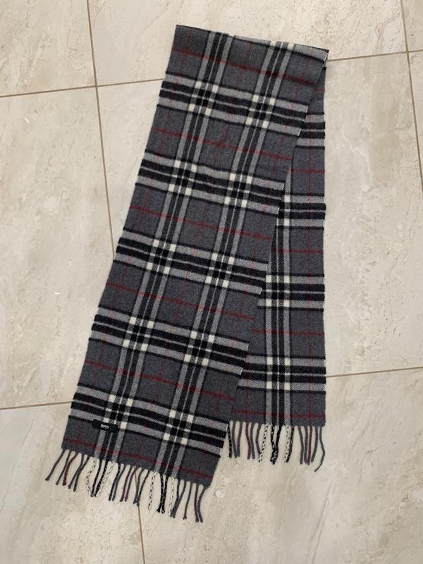 Шарф Hugo Boss Серый