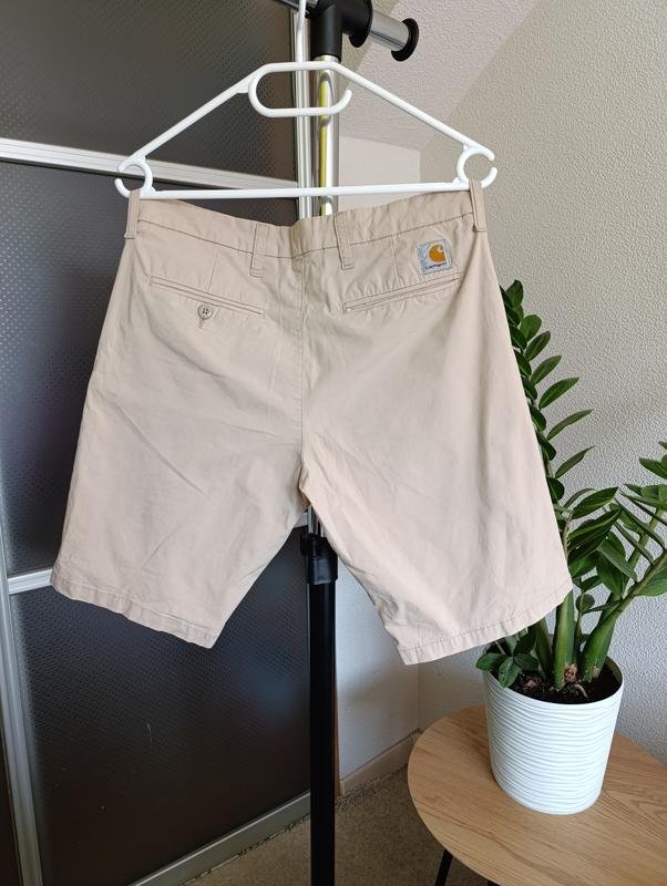 Мужские Carhartt WIP Шорты Бежевый 30 / S / 44