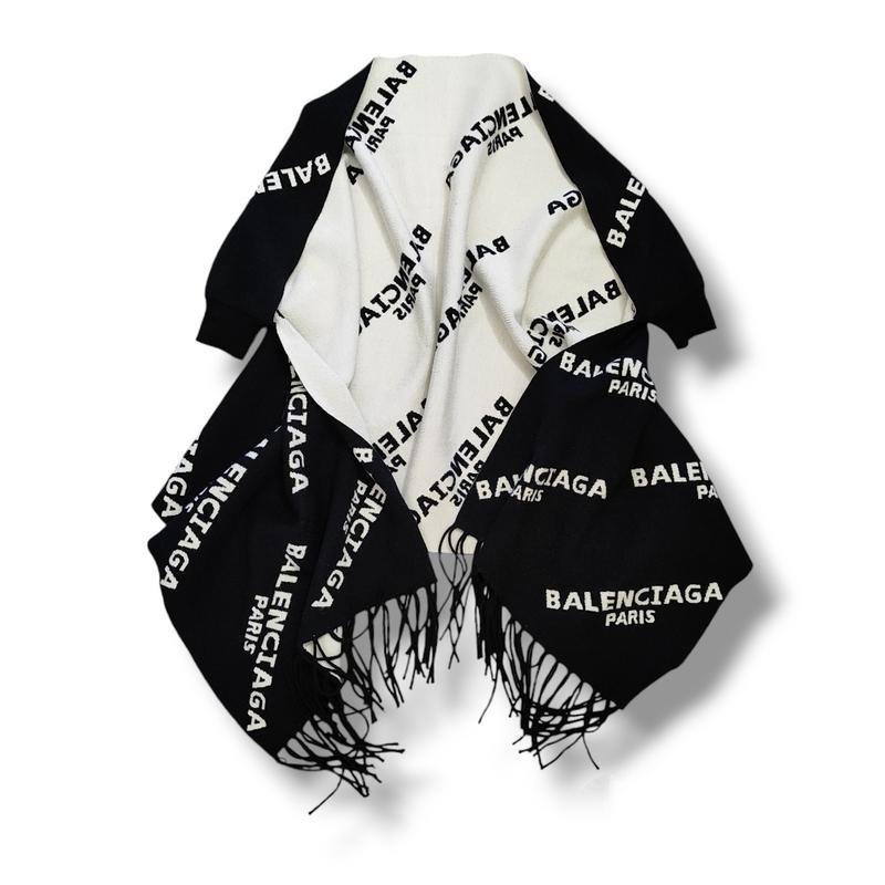 Women Balenciaga Sweater Black Polyester 38 / M /