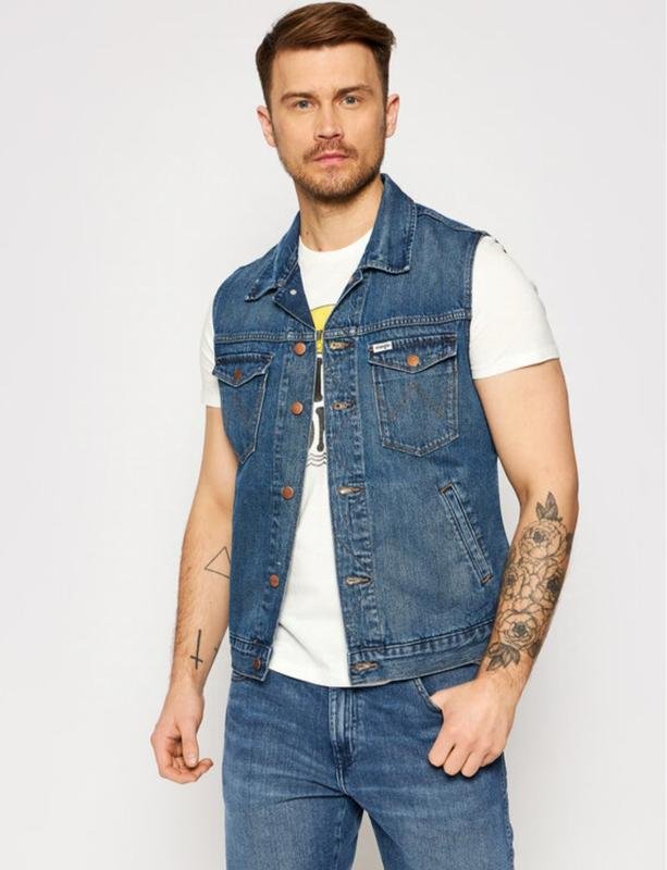 Herren Blackstone Weste Blau 38 / M / 46