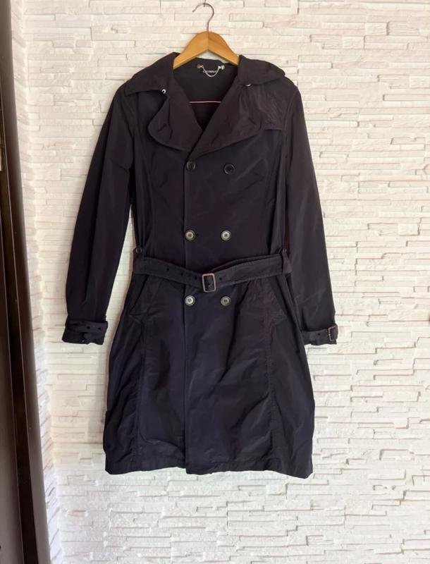 Женский C.P. Company Плащ Чёрный Полиамид 36 / S /