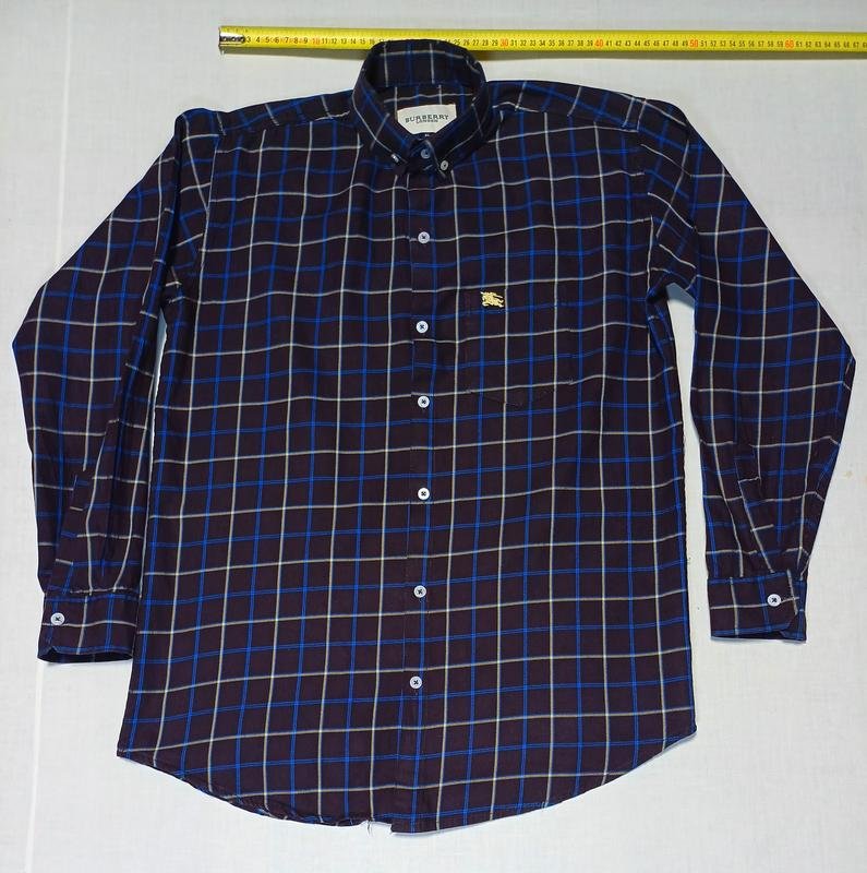 Homme Burberry Chemise Noir Coton 40 /L / 48