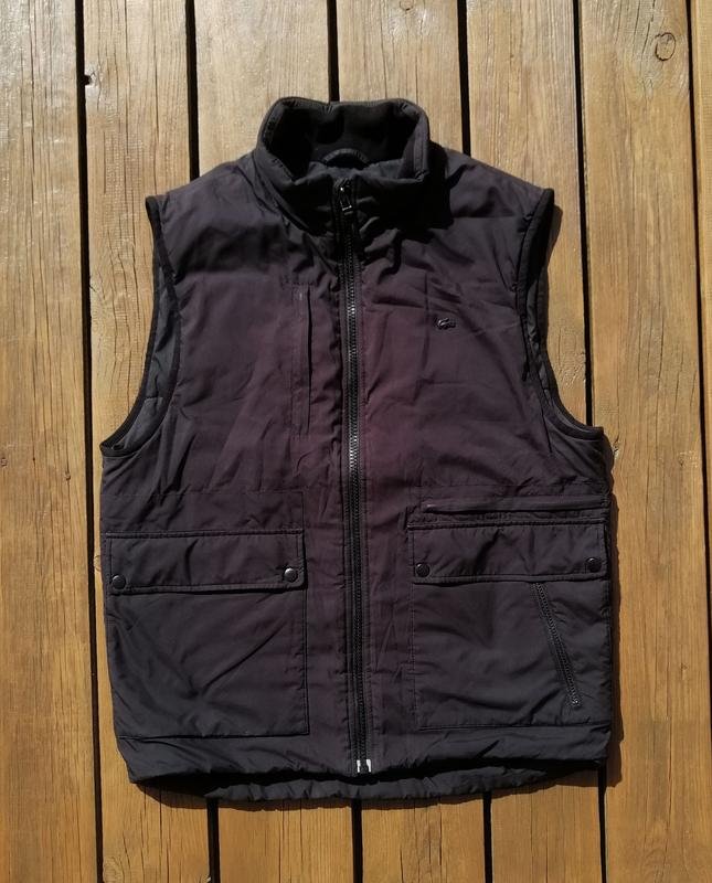 Homme Lacoste Gilet Noir 40 /L / 48