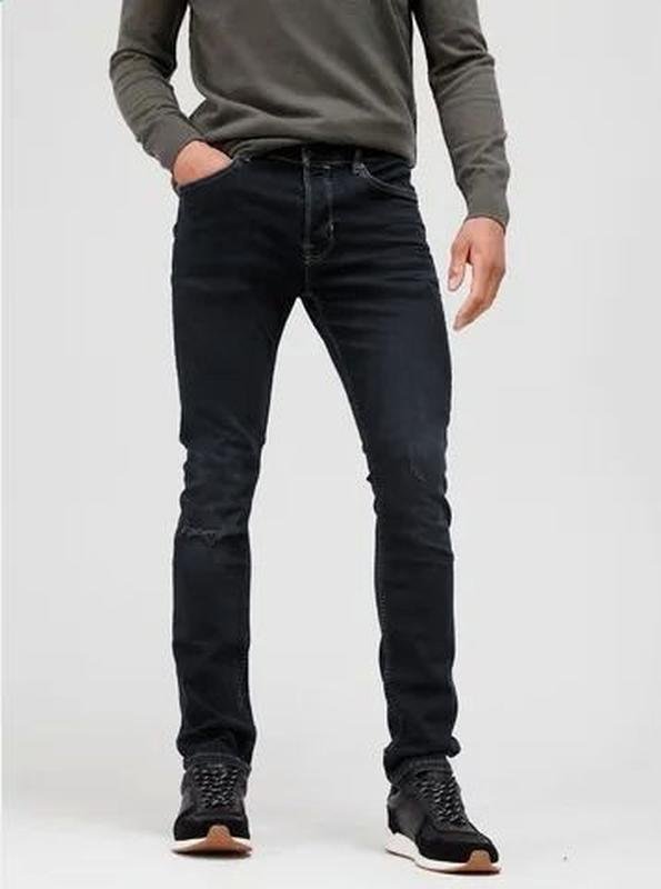 Herren AllSaints Jeans Marineblau Denim W32L30