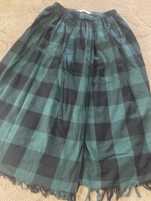 Damen Christian Dior Rock Schwarz Wolle 38 / M /