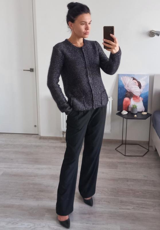 Женский Cruciani Свитер Чёрный Мохер 36 / S / 44