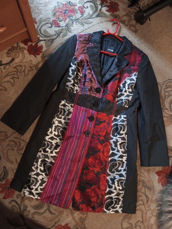 Femme Gerry Weber Trench Noir Polyamide 42 / XL /