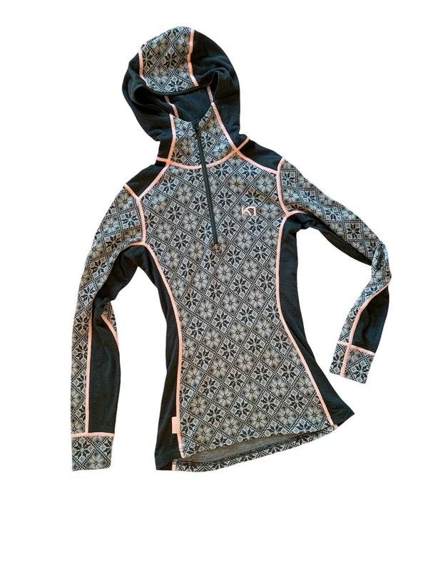 Donna Kari Traa Maglia Termica Grigia Lana 34 / XS