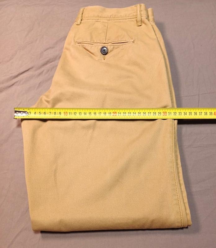 Men GAP Trousers Khaki Cotton 30