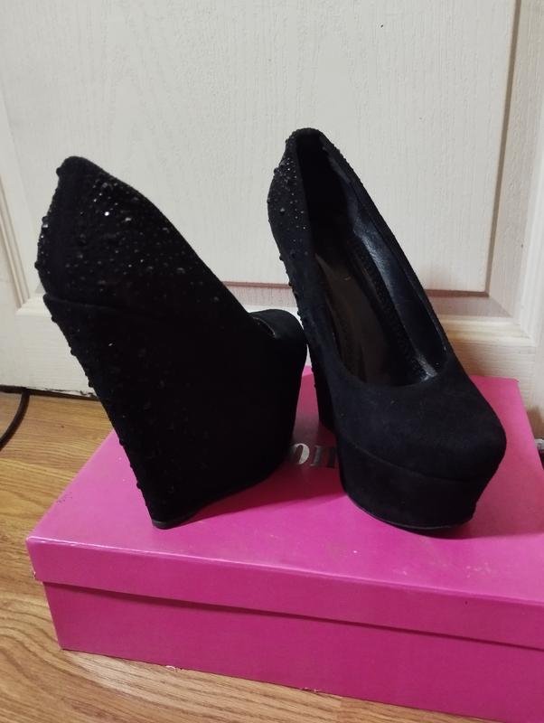 Женские Casio Туфли Чёрный Замша 37