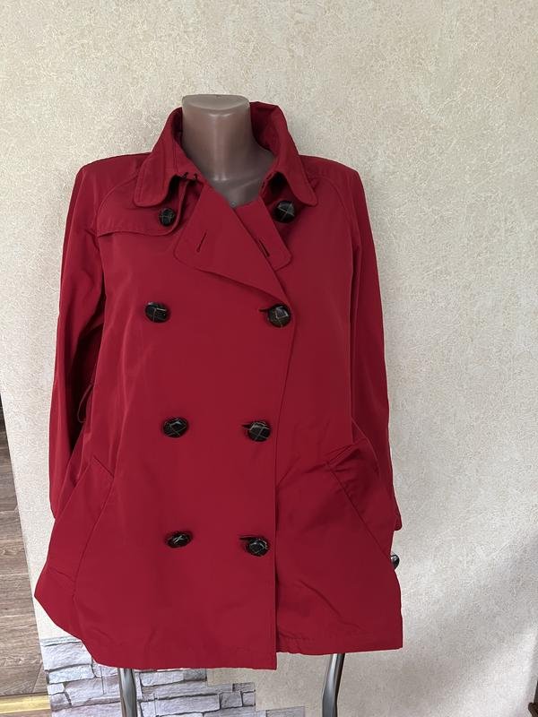 Femme Aspesi Trench Rouge Polyester 38 / M / 46