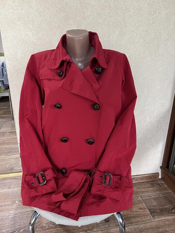 Femme Aspesi Trench Rouge Polyester 38 / M / 46
