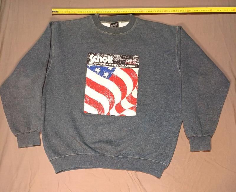 Homme Schott NYC Gris Acrylique 42 / XL / 50