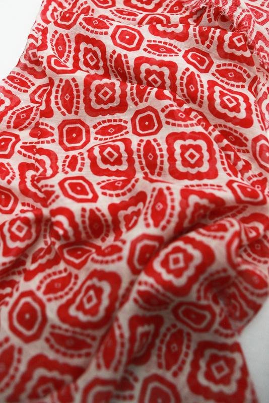 Sciarpa Marc O'Polo Multicolore Sete Lino