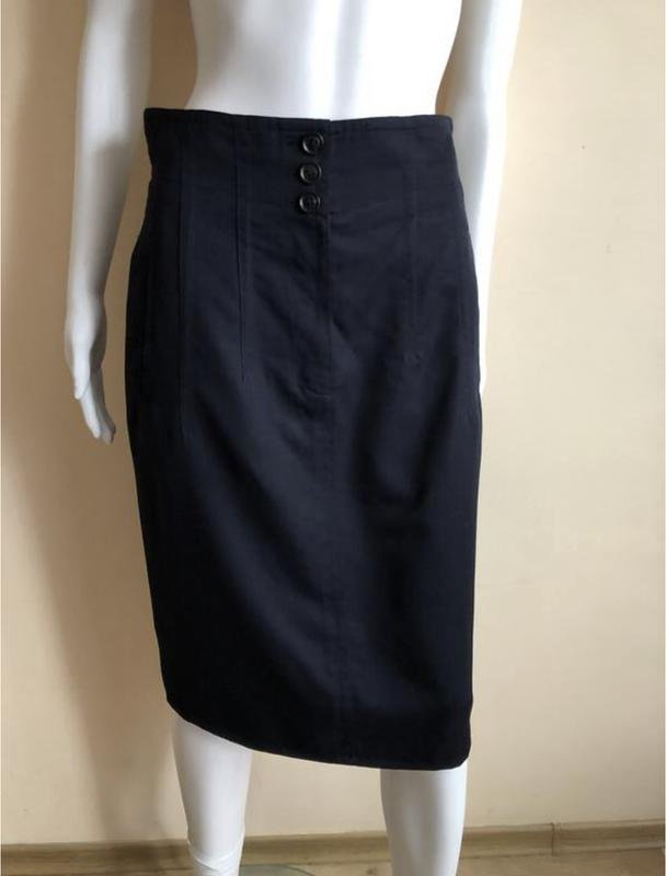 Donna Jil Sander Gonna Blu Navy L