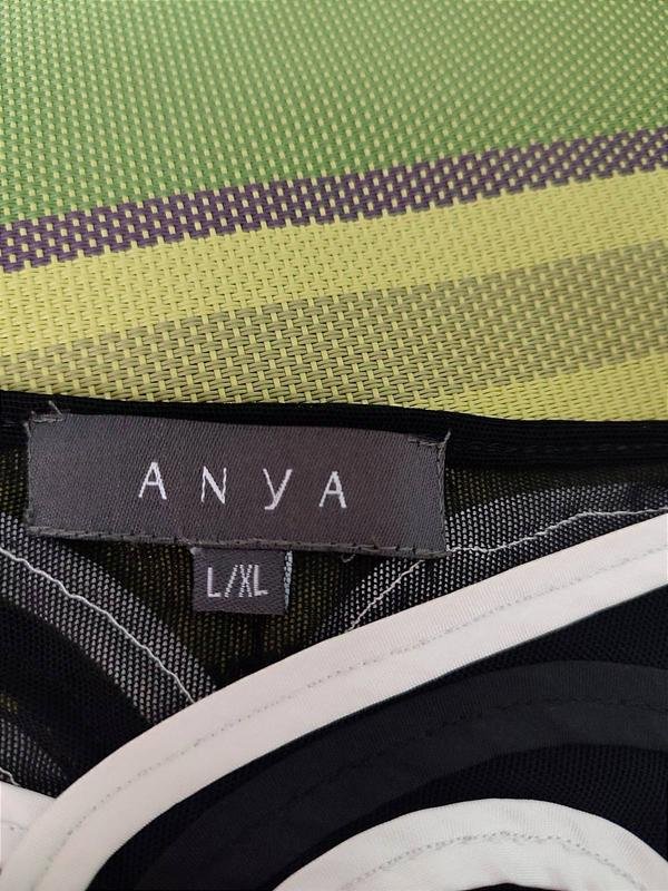 Damen Anya Bluse Schwarz 40 / L / 48