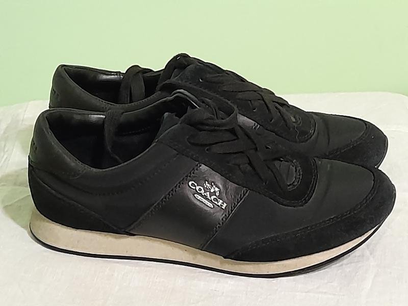 Женские Coach Ботинки Чёрный 36