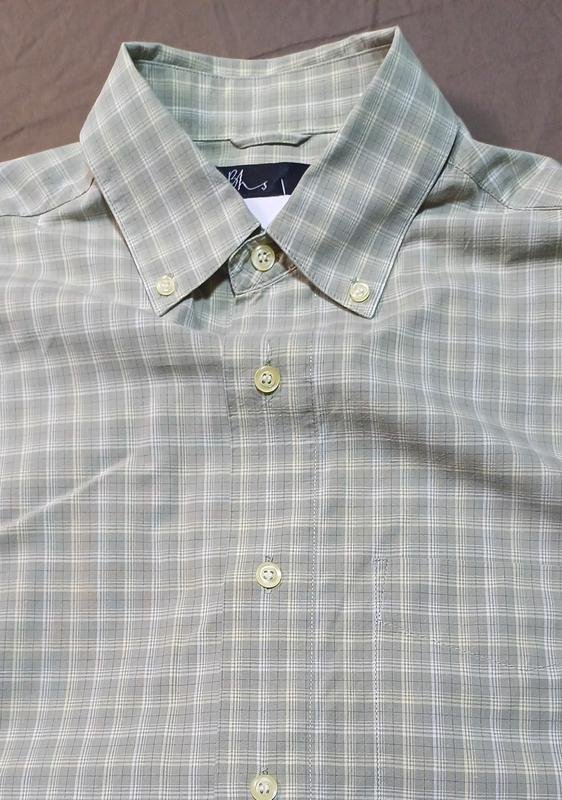 Men BHS Polo Grey Cotton 38 / M / 46