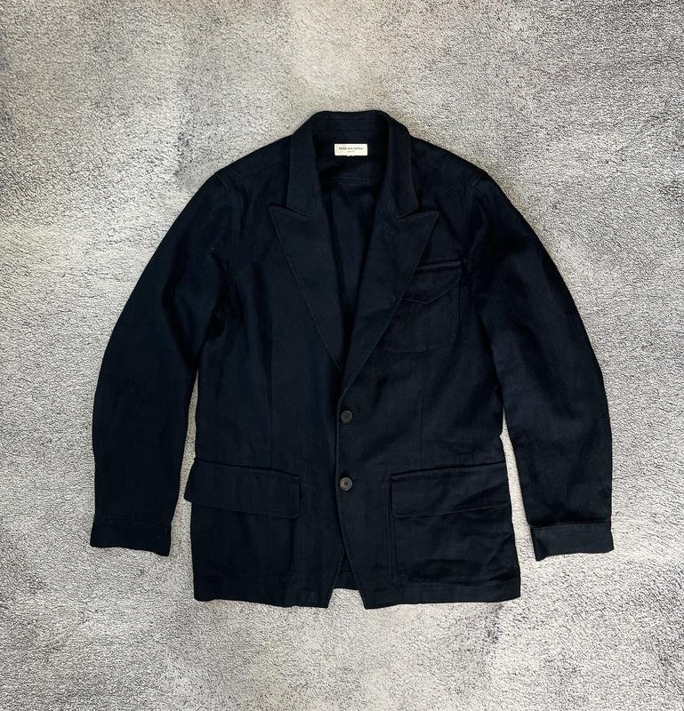 Herren Dries Van Noten Sakko Schwarz 38 / M / 46