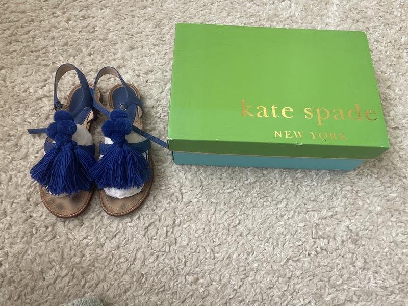 Женские Kate Spade Босоножки Синий 7