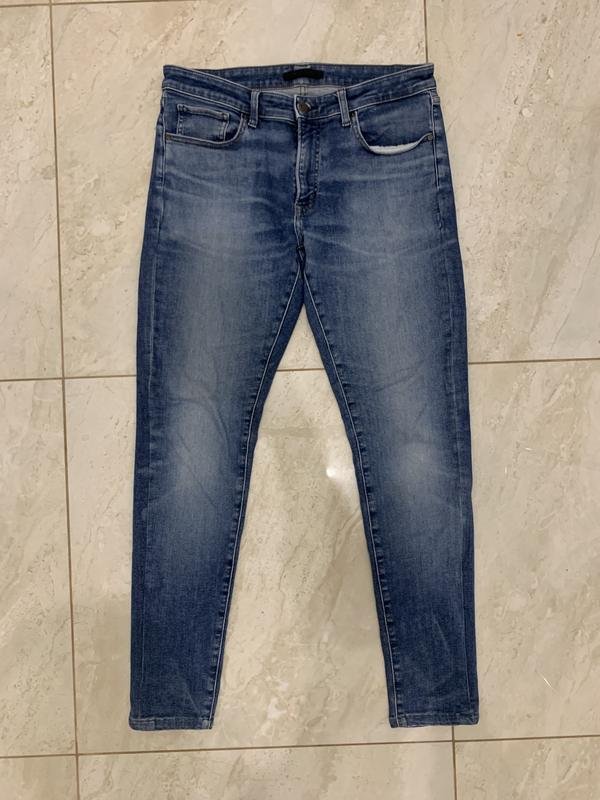 Мужские Uniqlo Джинсы Тёмно-синие 33 / L / 48