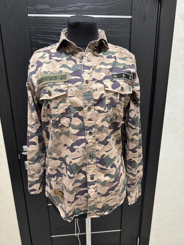 Женская Camicissima Рубашка Хаки Хлопок 36 / S /