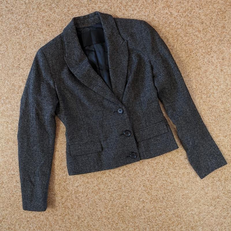 Женский Dirk Schonberger Жакет Серый Кашемир 38 /