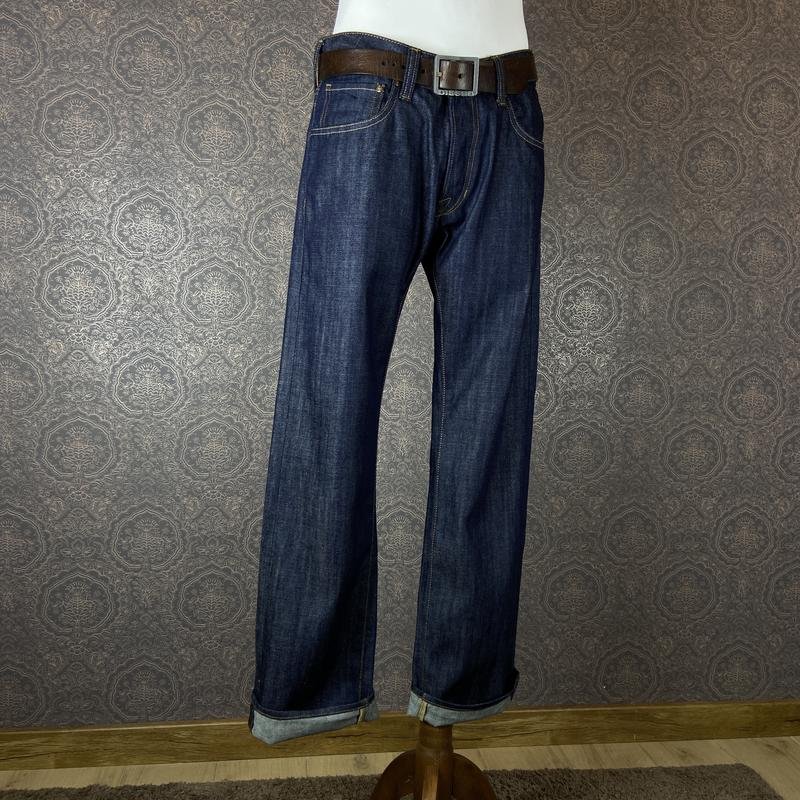 Uomo H&M Jeans Blu Navy Cotone 33 / L / 48