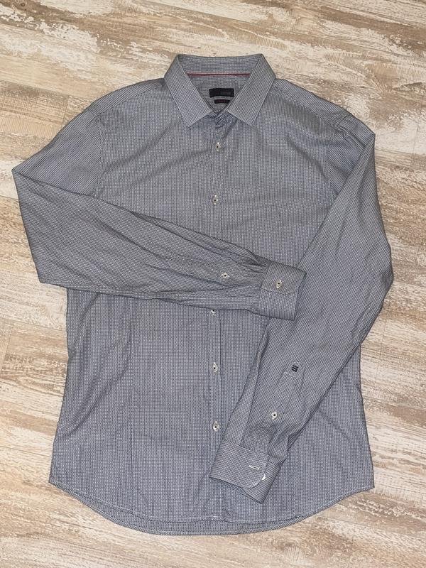 Мужская Cinque Рубашка Белая Хлопок 38 / M / 46