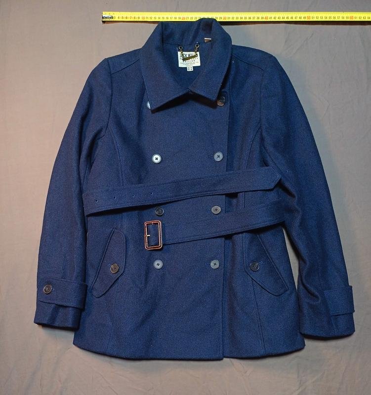 Женское Jack Wills Пальто Чёрный Вискоза 38