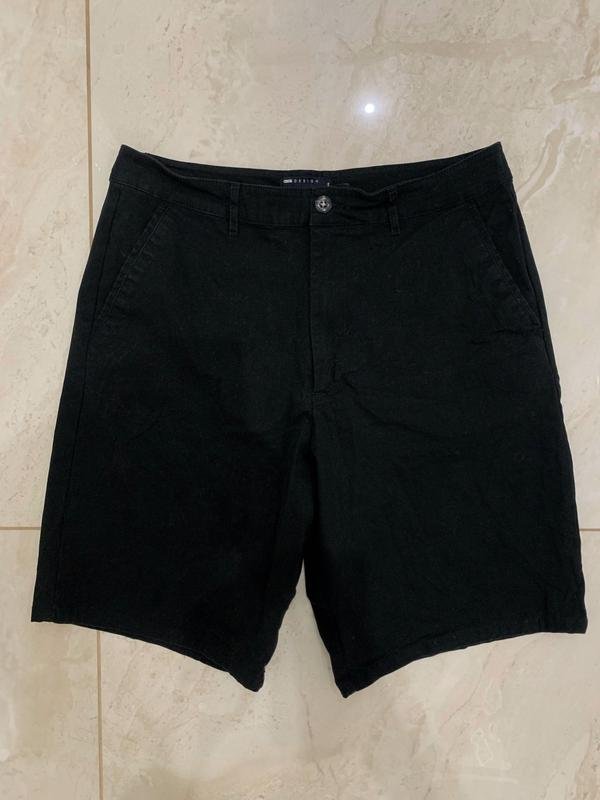 Мужские ASOS Шорты Чёрные 31 / M / 44