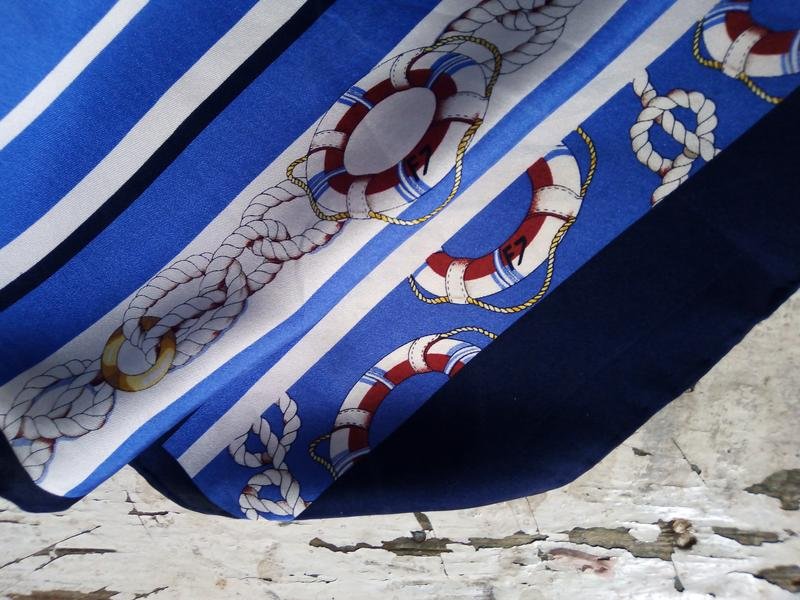 Унисекс Celine Шарф Белый Шелк