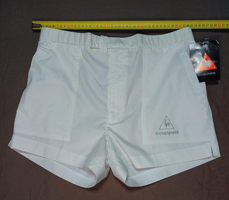 Femme Le Coq Sportif Shorts Blanc Polyester 34