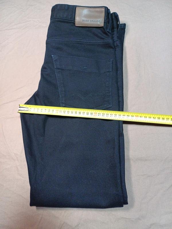 Men BOSS Orange Jeans Black Polyester 30 / S / 44