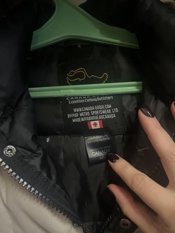 Femme Canada Goose Gilet Beige Polyamide 38 / M /