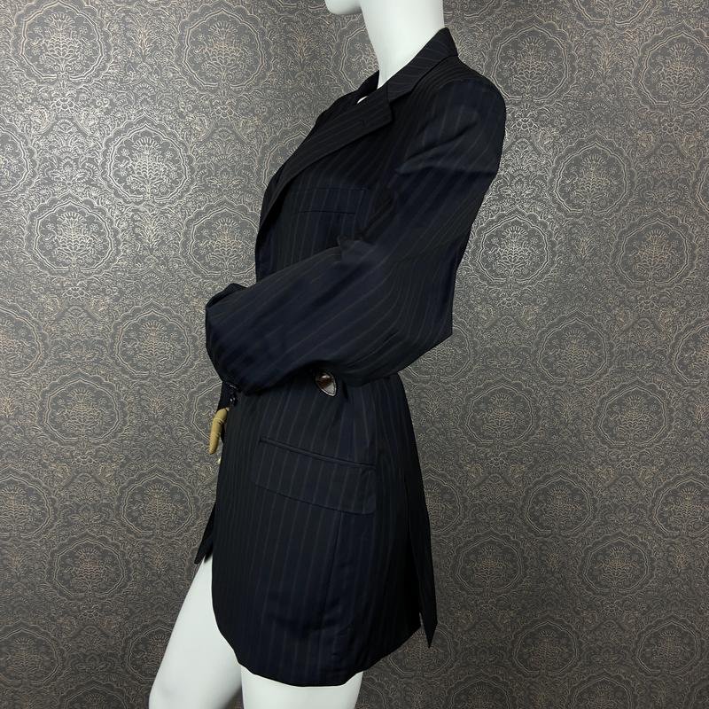 Donna Canali Blazer Blu Navy Lana 40 / L / 48