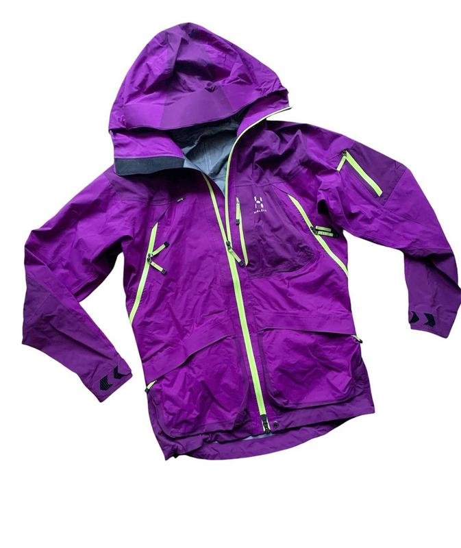 Herren Haglofs Jacke Lila Nylon 38 / M / 46
