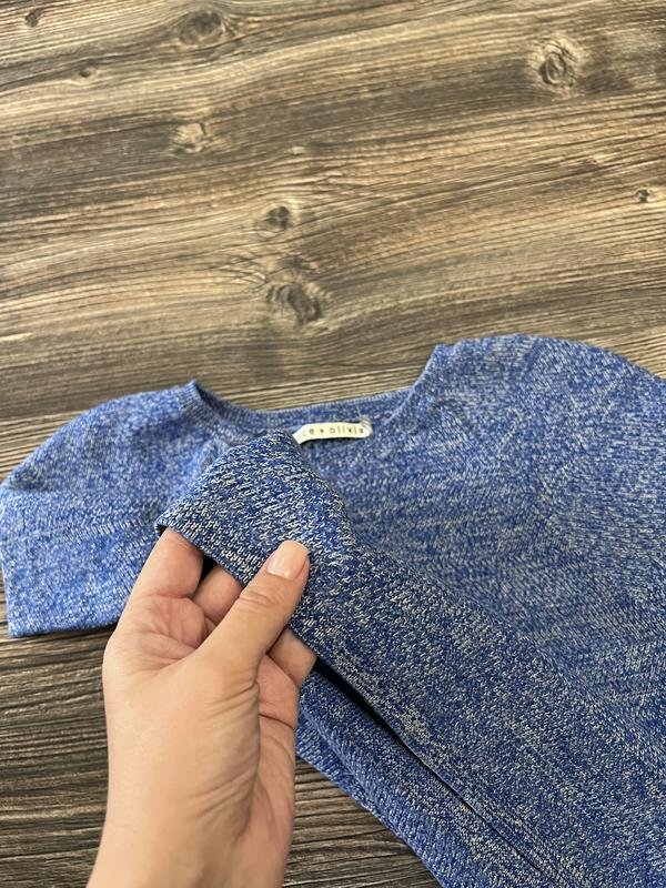 Женский alice + olivia Свитер Тёмно-синий Шерсть