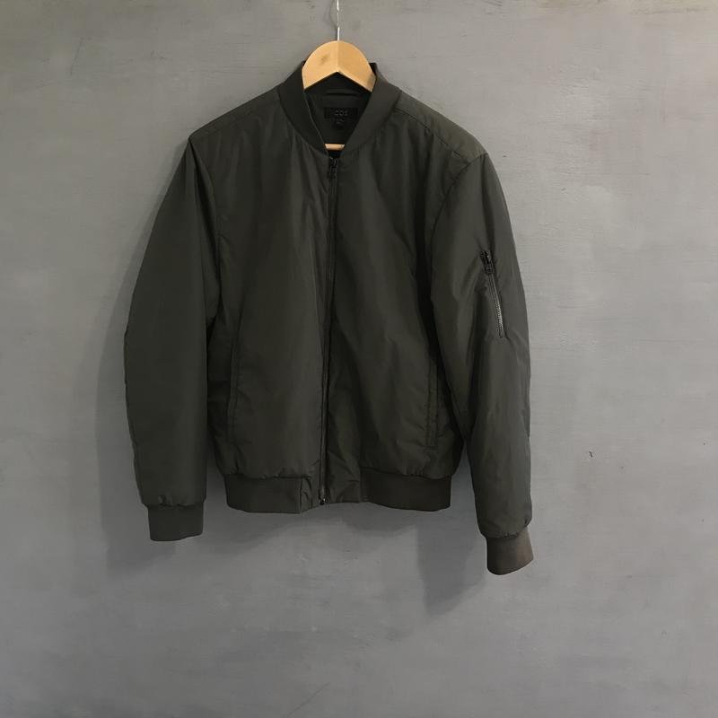 Men COS Jacket Khaki Polyester 40 /L / 48