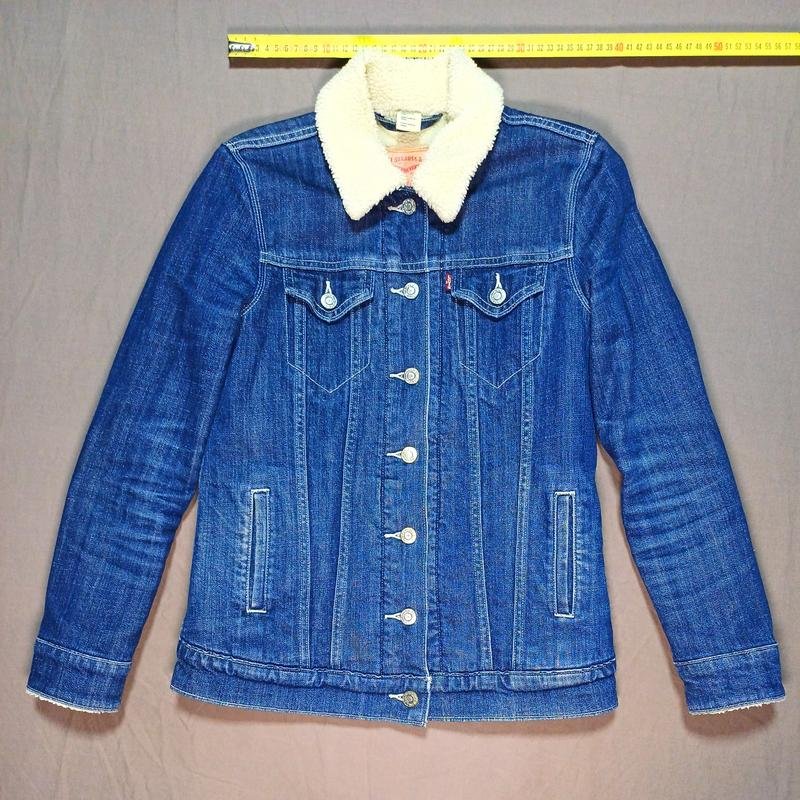 Damen Levi's Jacke Marine Polyester 34 / XS / 42