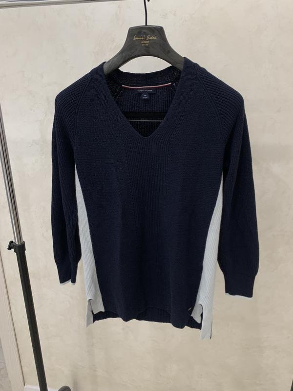 Женский Tommy Hilfiger Свитер Тёмно-синий 36 / S /