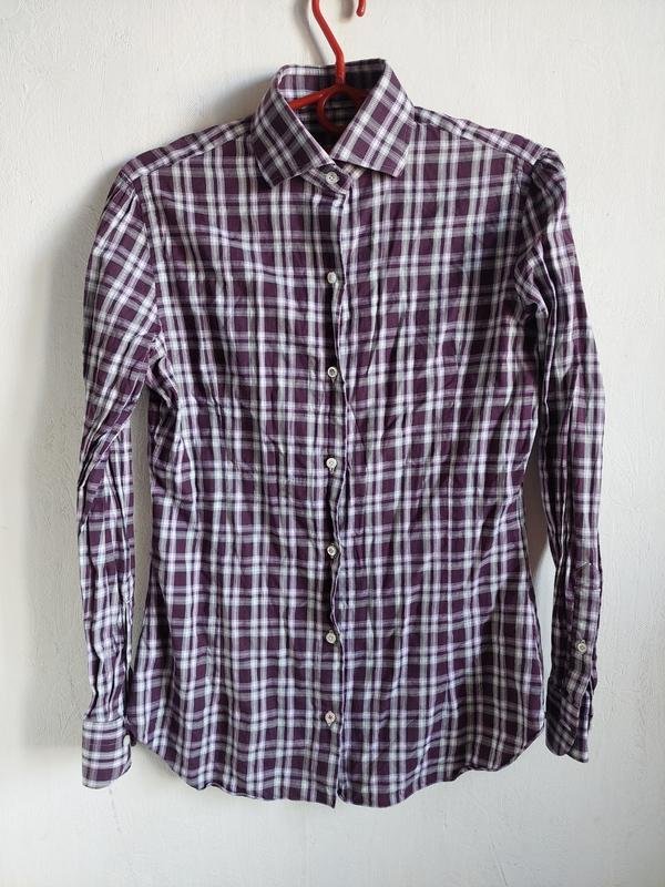 Women Isaia Napoli Shirt Multicolor Cotton 38 / M