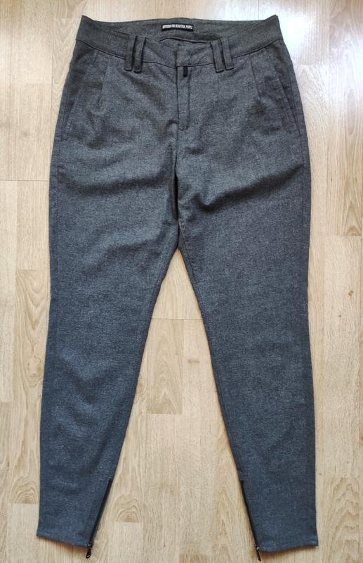 Damen DRYKORN Hose Grau Viskose 36 / S / 44