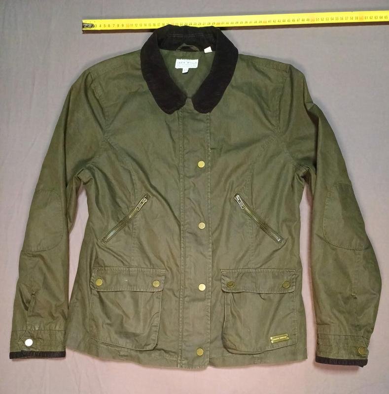 Men Jack Wills Jacket Green Cotton 38 / M / 46