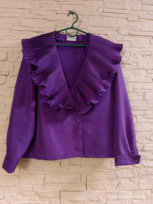 Damen Frank Usher Hemd Flieder 44 / XXL / 52