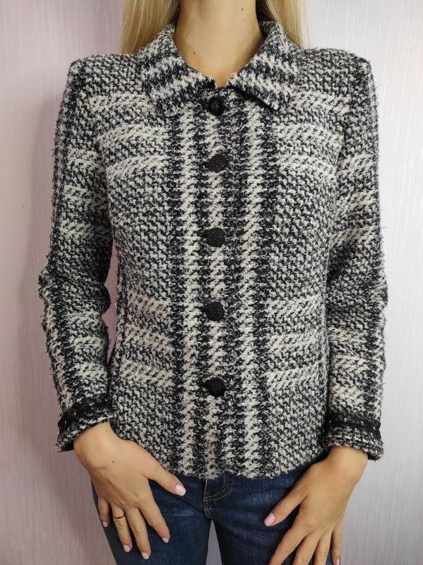 Women Marc Cain Blazer Black Wool 36