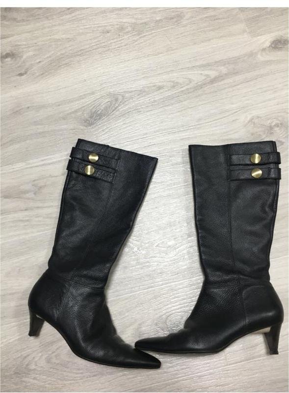 Женские Carvela Сапоги Чёрные Кожа 39